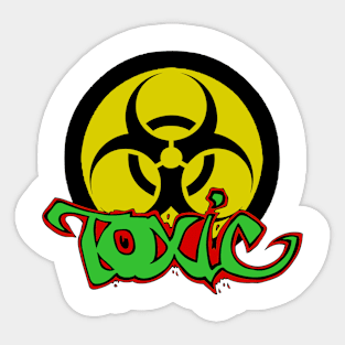 Toxic Logo #2 Sticker